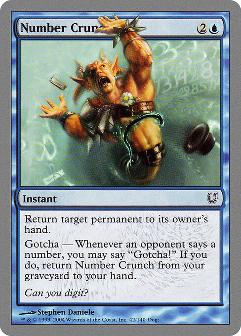 Number Crunch — Unhinged 42