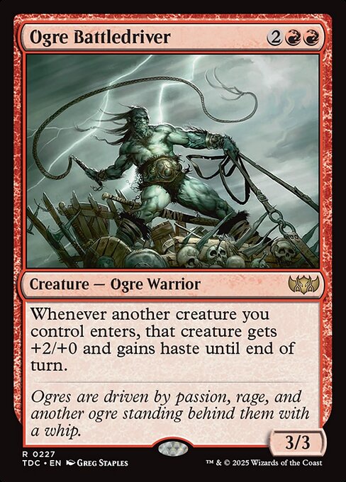 Ogro Guia de Batalha — Tarkir: Dragonstorm Commander 227