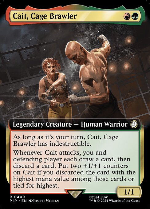 Cait, Cage Brawler — Fallout 409