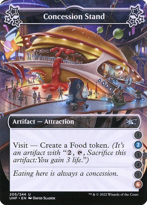 Concession Stand — Unfinity 205a