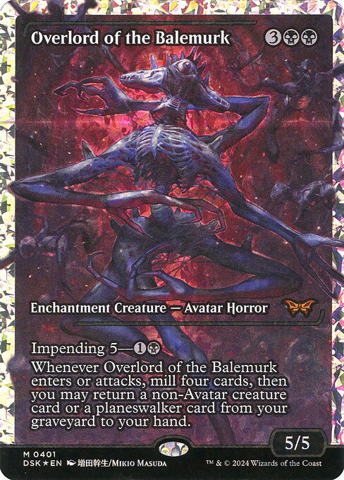 Overlord of the Balemurk — Duskmourn: House of Horror 401