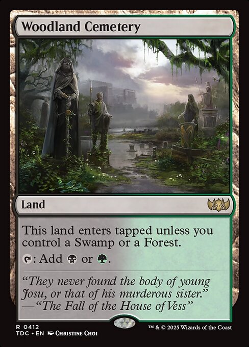 Cemitério da Floresta — Tarkir: Dragonstorm Commander 412