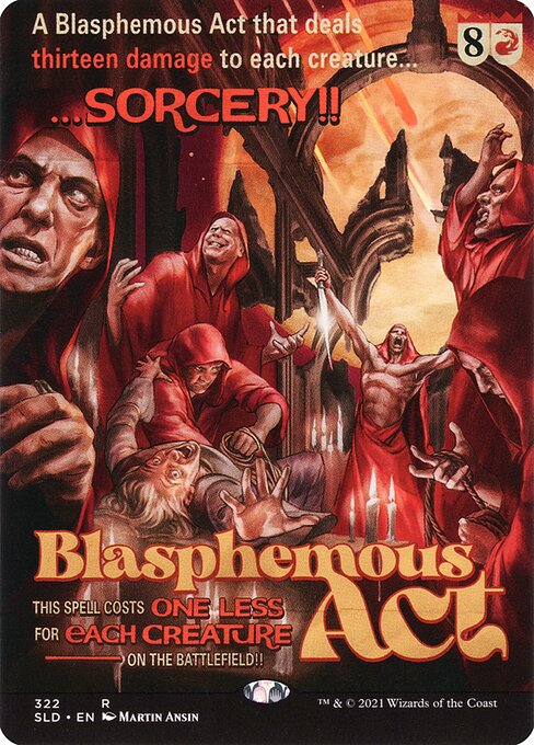 Ato Blasfemo — Secret Lair Drop 322