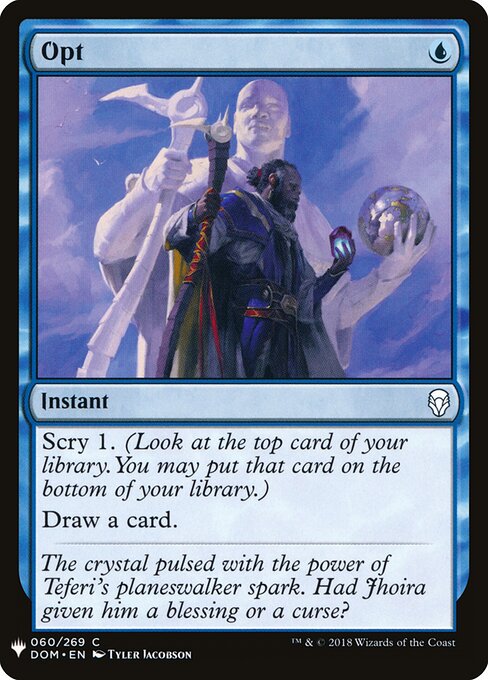 Optar — The List DOM-60