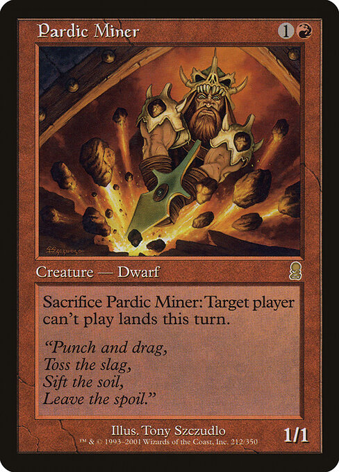 Minerador Párdico — Odyssey 212