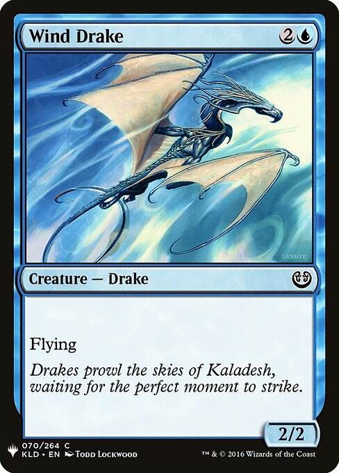 Dragonete do Vento — The List KLD-70