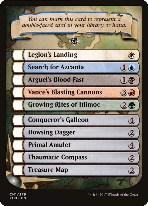 Ixalan Checklist — Ixalan Tokens CH1
