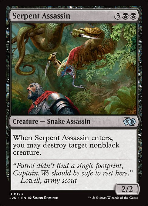 Serpent Assassin — Foundations Jumpstart 123
