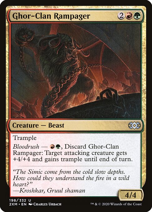 Furor do Clã Ghor — Double Masters 198