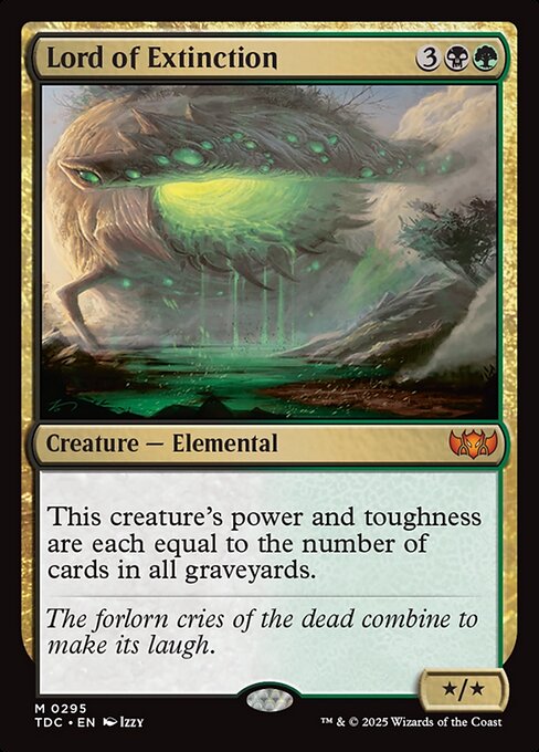Senhor da Extinção — Tarkir: Dragonstorm Commander 295