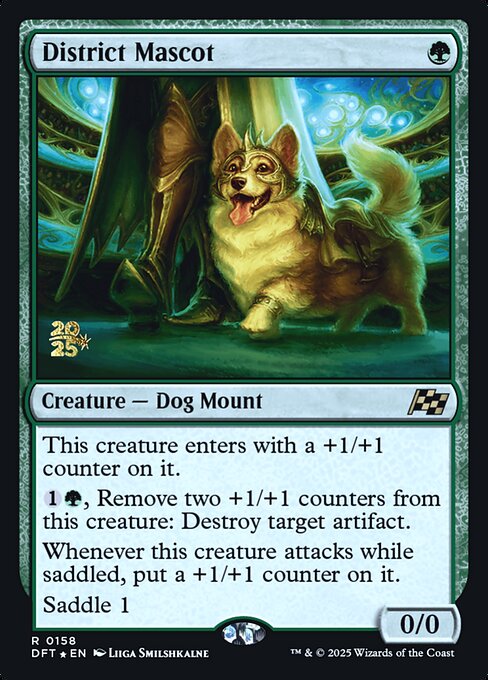 District Mascot — Aetherdrift Promos 158s