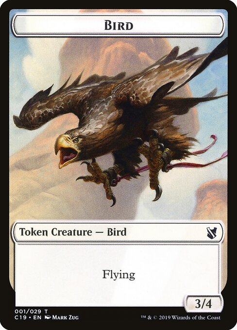 Bird — Commander 2019 Tokens 1