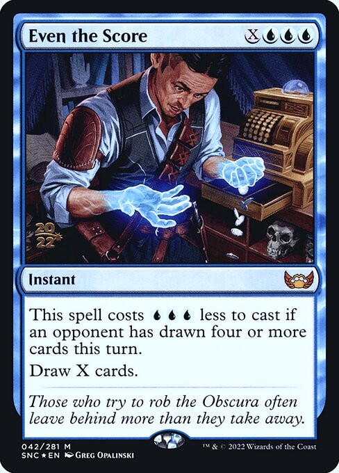 Acertar as Contas — Streets of New Capenna Promos 42s