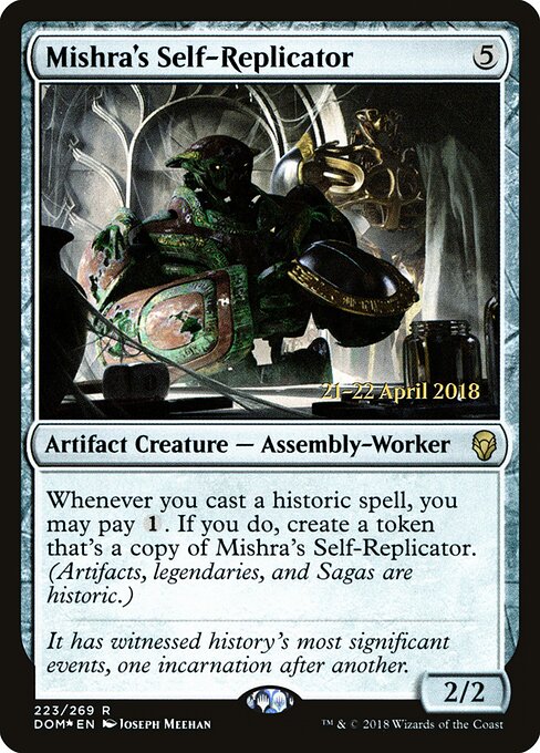 Autorreplicante de Mishra — Dominaria Promos 223s