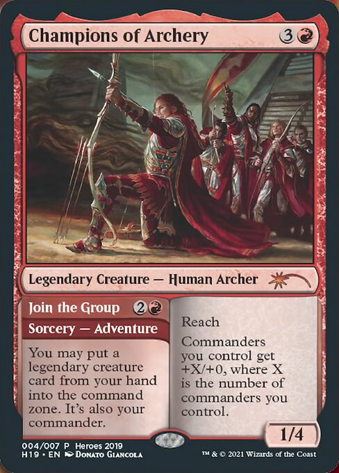 Champions of Archery // Join the Group — 2019 Heroes of the Realm 4