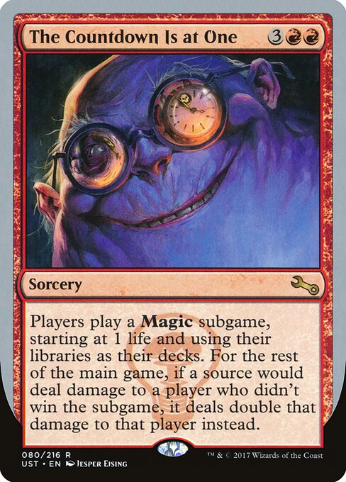 The Countdown Is at One — Unstable 80
