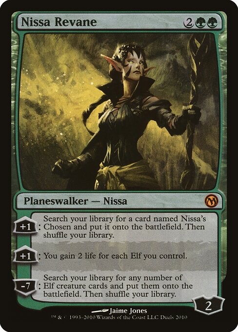 Nissa Revane — Duels of the Planeswalkers 2010 Promos 2