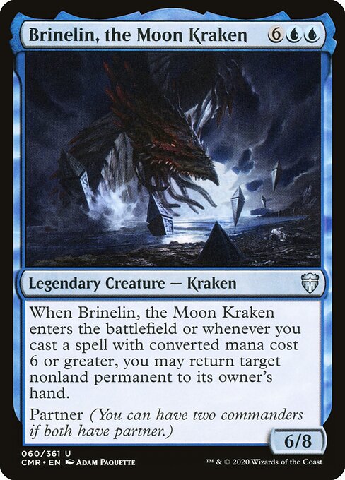 Salmouríneo, o Kraken Lunar — Commander Legends 60