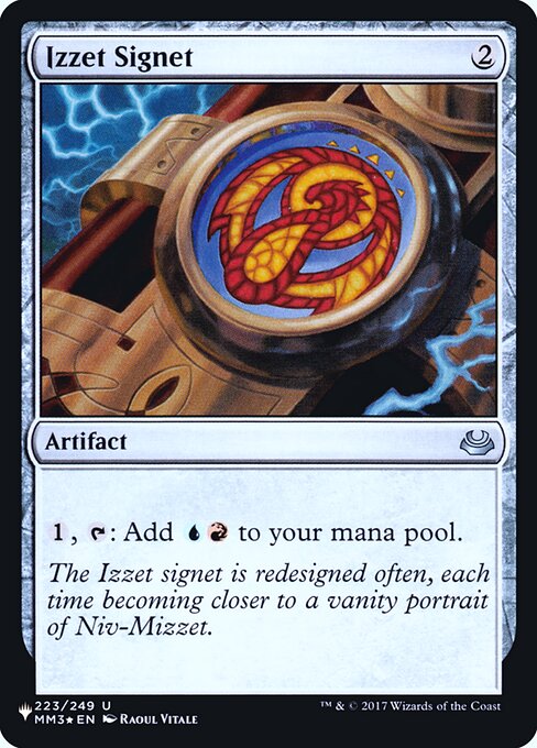 Sinete Izzet — The List MM3-223