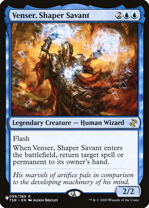 Venser, Sábio Modelador — The List TSR-96