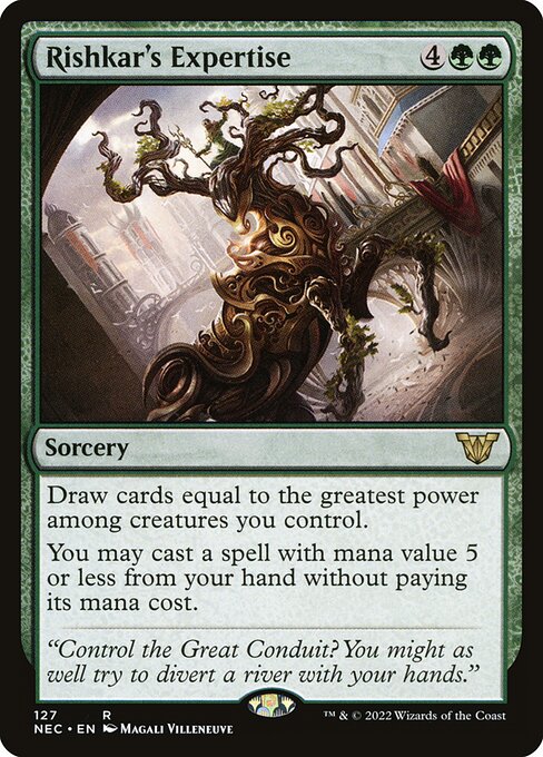 Especialidade de Rishkar — Neon Dynasty Commander 127