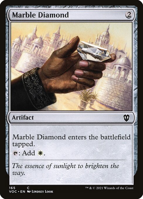 Diamante de Mármore — Crimson Vow Commander 165