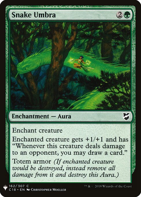 Sombra de Cobra — The List C18-162