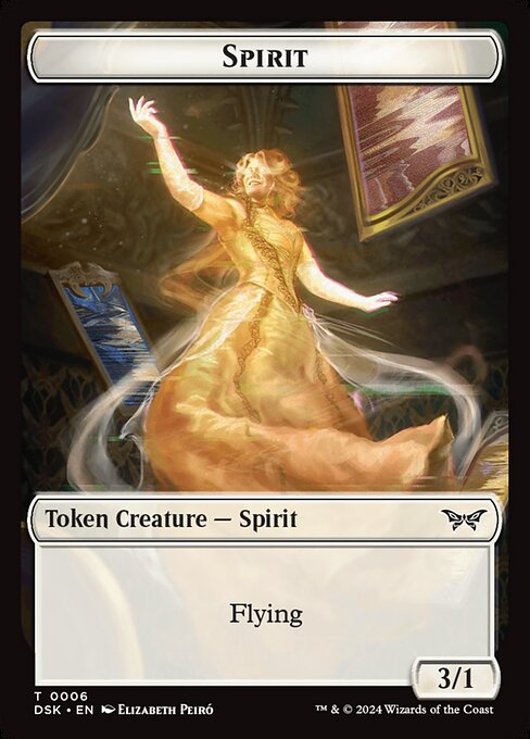 Spirit — Duskmourn: House of Horror Tokens 6