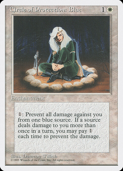 Círculo de Proteção: Azul — Fourth Edition 15
