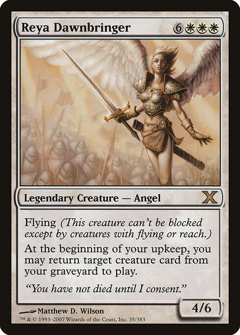 Reya, Portadora da Alvorada — Tenth Edition 35