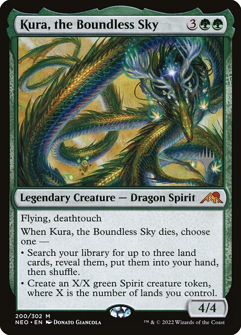 Kura, o Céu Ilimitado — Kamigawa: Neon Dynasty Promos 200p