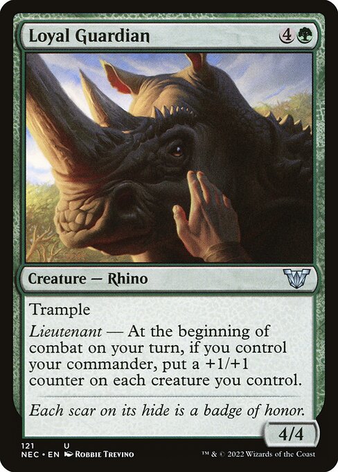 Guardião Leal — Neon Dynasty Commander 121