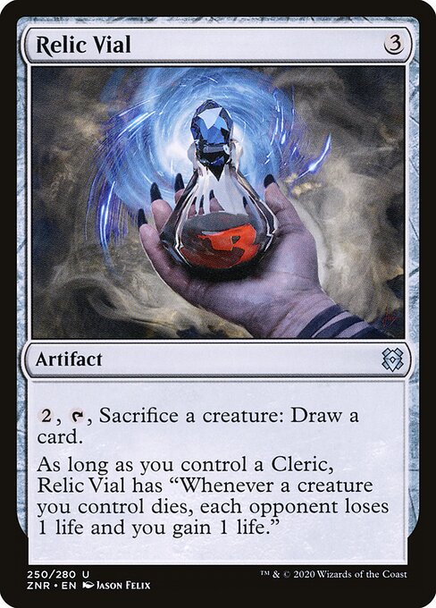 Frasco Relíquia — Zendikar Rising 250