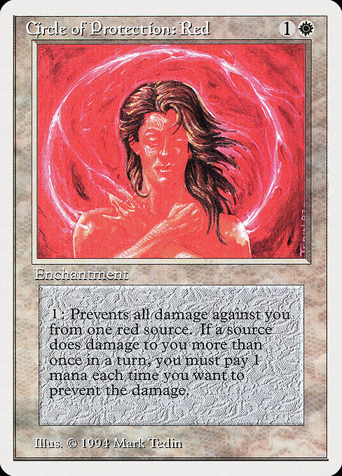 Círculo de Proteção: Vermelho — Summer Magic / Edgar 12