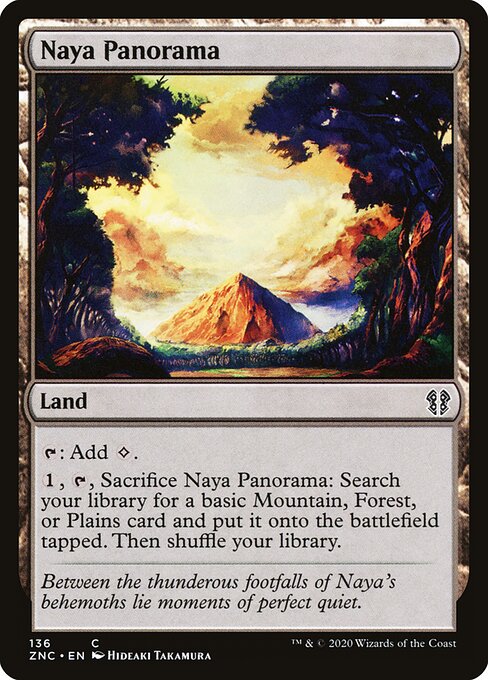 Panorama de Naya — Zendikar Rising Commander 136