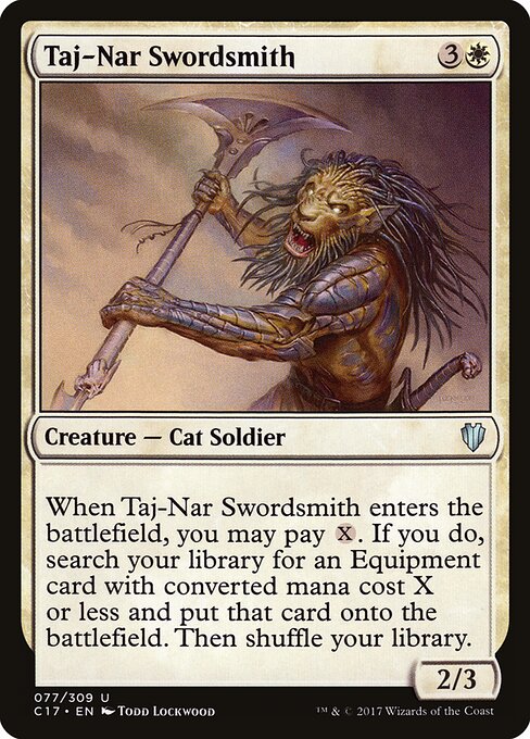 Espadeiro de Taj-Nar — Commander 2017 77