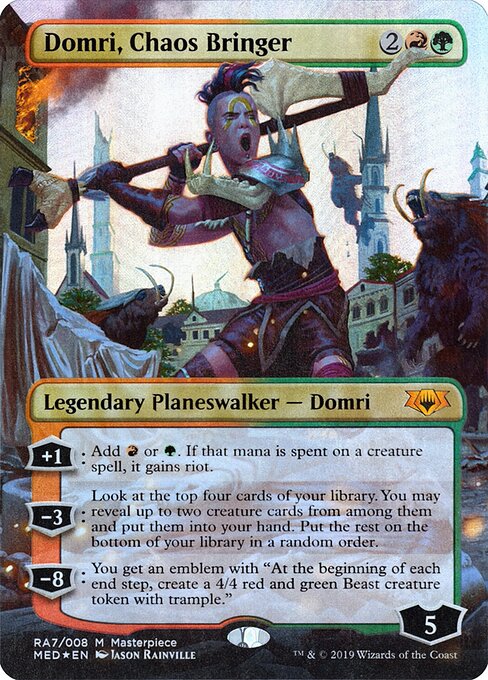 Domri, Portador do Caos — Mythic Edition RA7
