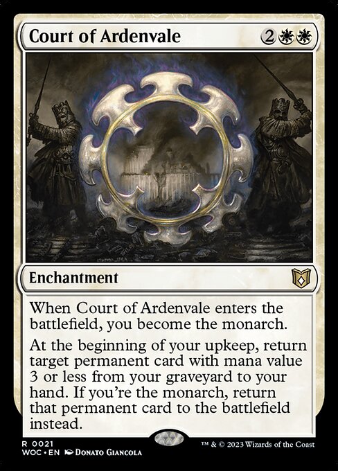 Corte do Vale Arden — Wilds of Eldraine Commander 21