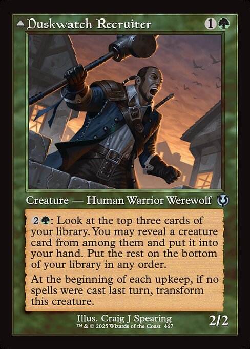 Duskwatch Recruiter — Innistrad Remastered 467