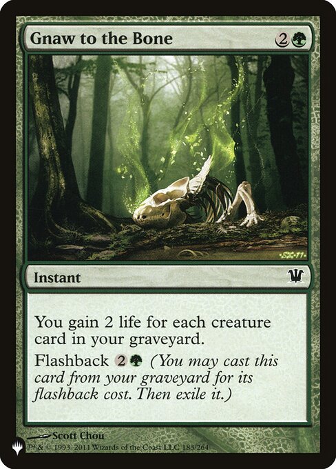 Roer até os Ossos — The List ISD-183