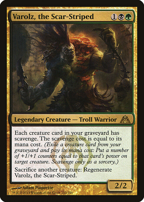Varolz, the Scar-Striped — Dragon's Maze 112