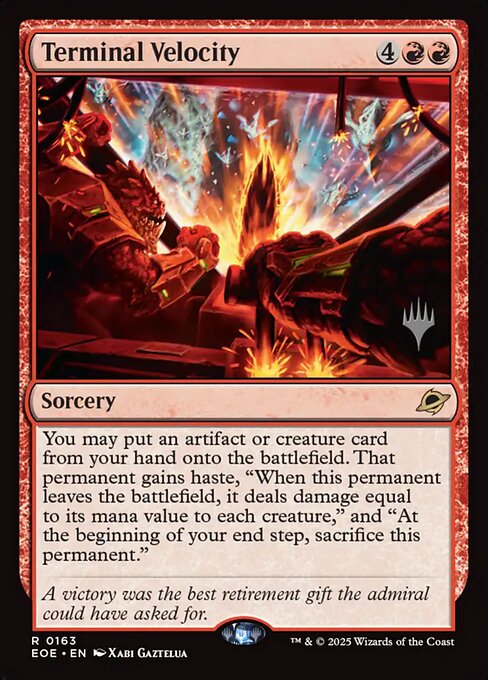 Terminal Velocity — Edge of Eternities Promos 163p