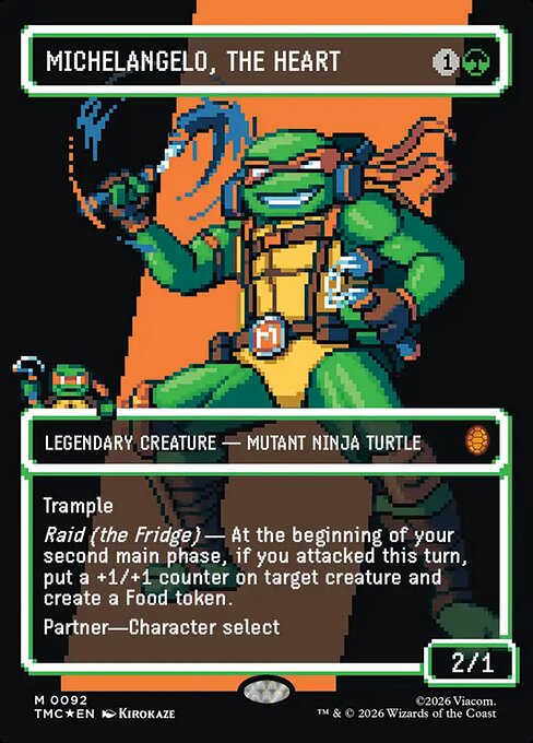 Michelangelo, the Heart — Teenage Mutant Ninja Turtles Eternal 92