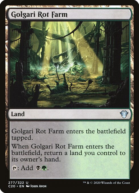 Fazenda de Podridão Golgari — Commander 2020 277