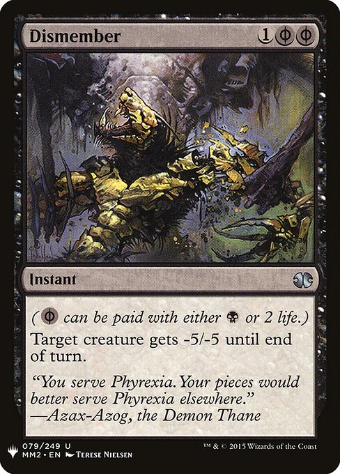 Desmembrar — The List MM2-79