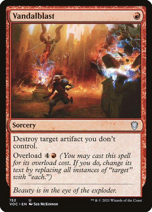 Explosão Vandálica — Crimson Vow Commander 152