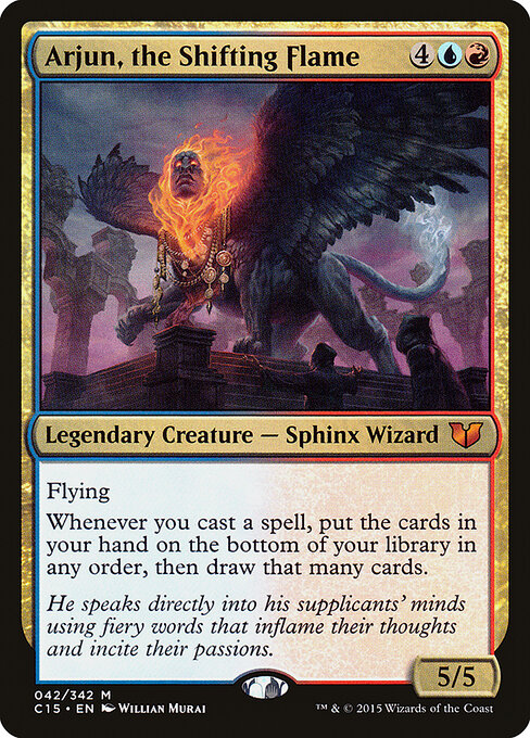 Arjun, the Shifting Flame — Commander 2015 42