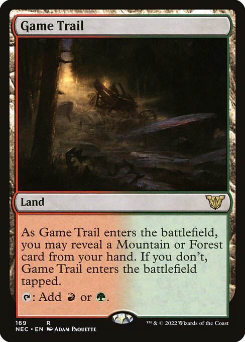 Trilha de Caça — Neon Dynasty Commander 169