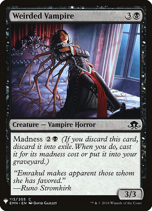 Vampira Bizarra — The List EMN-113