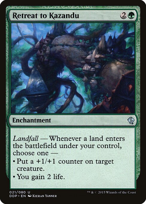 Retirada para Kazandu — Duel Decks: Zendikar vs. Eldrazi 21